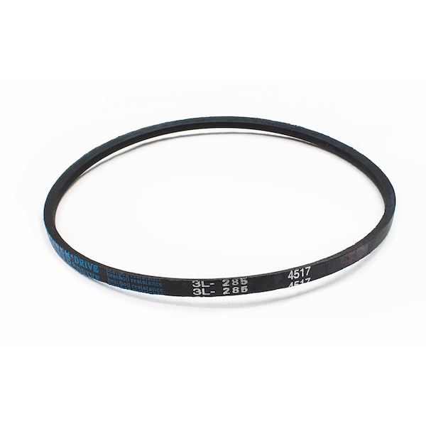 D&D 3L285 FHP V-Belt, 28.5 in Outside Length, 3/8 in Top Width, 7/32 in Thickness, 1 Ribs 3L285 - main